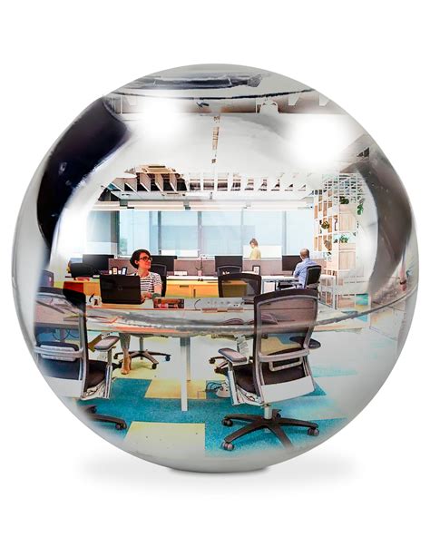 Snapklik.com : Skywin Convex Mirror Fortune Telling Ball Cubicle Decorations - Magic Ball Desk ...