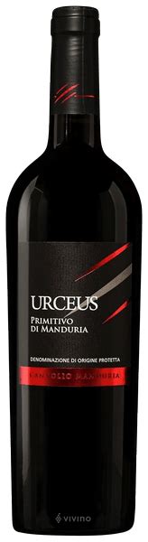 2014 Cantolio Urceus Primitivo Di Manduria Vivino US