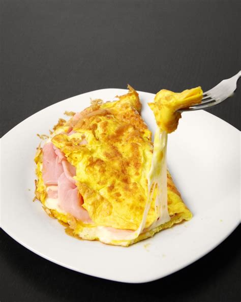 Omelette Prosciutto E Formaggio Mastercheffa