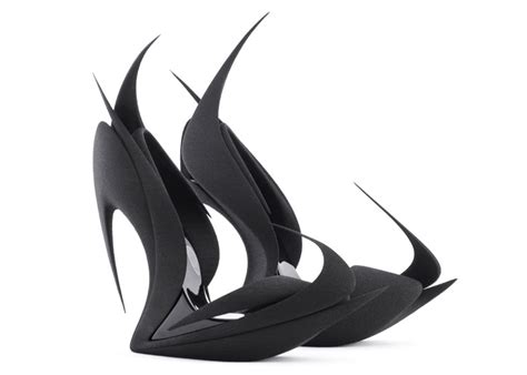 Hadid And Van Berkel Create 3D Printed United Nude Shoes
