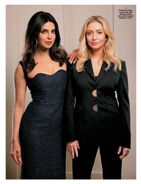 PRIYANKA CHOPRA and WHITNEY WOLFE HERD in Forbes Magazine, India March 2019 – HawtCelebs