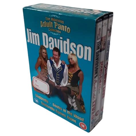 JIM DAVIDSON COMEDY Collection DVD Box Set Sinderella Comes Again Boobs ...