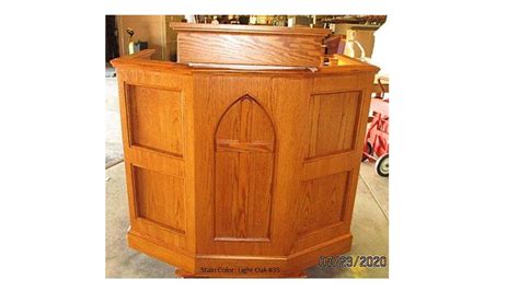 Church Wood Pulpit Podium Lectern Custom No 1 Podiums Direct