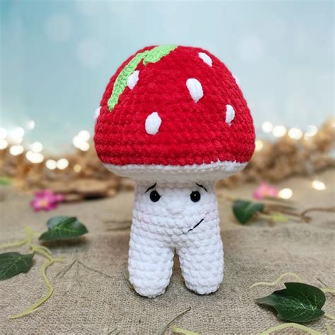 Crochet Mushrooms Pattern Amigurumi Plush Mushrooms Etsy