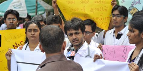 Gujarat Resident Doctors On Strike As Neet Pg Counselling Gets Delayed