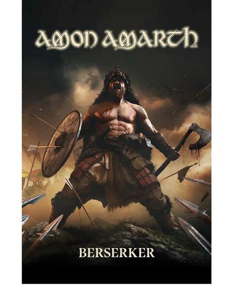 Amon Amarth - Berserker, Texture Poster – FairyPuzzled