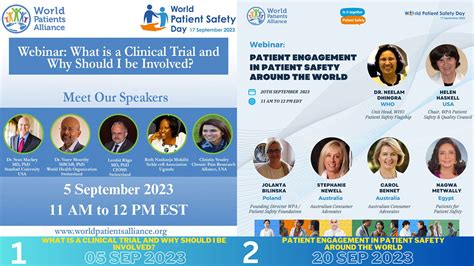 World Patient Safety Day 2023 World Patients Alliance