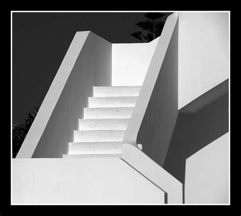 white steps  photographed