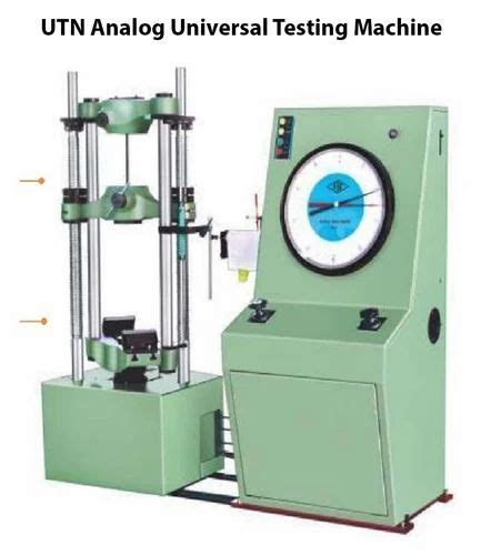 Mild Steel Utn Analog Universal Testing Machines For Industrial Capacity 100 Kn At Rs 285000