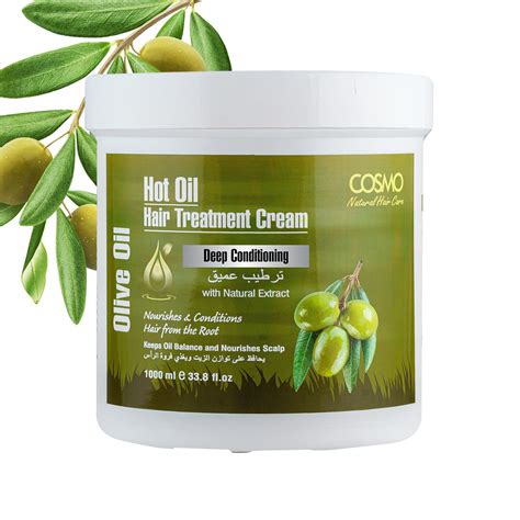 Olive Oil Hot Oil Hair Treatment Cream Deep Conditioning Cosmo Online Shop