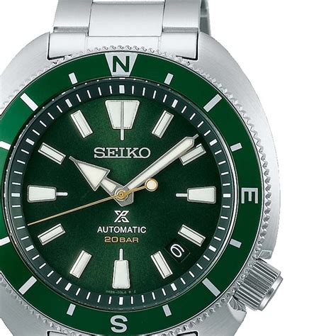 Reloj Seiko Prospex Tierra Tortuga Autom Tico Esfera Verde Srph K