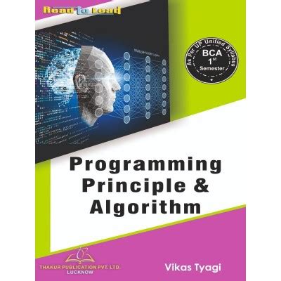 Programming Principal Algorithm Bca Semester Thakur Publication