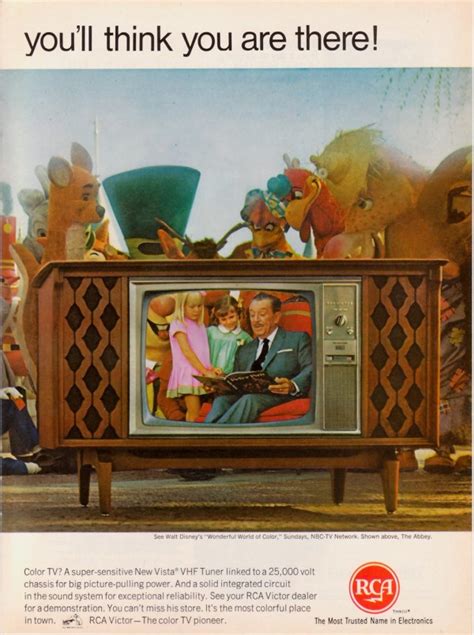 Vintage Color Television Ads ~ vintage everyday