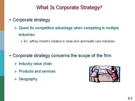 Chapter Corporate Strategy Vertical Integration And Diversification