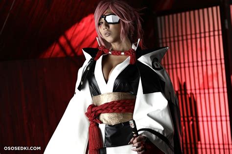 Nonsummerjack Guilty Gear Baiken Naked Cosplay Asian 97 Photos