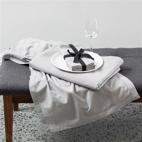 Kitchen Gather Home Co Classic Hemstitch Table Runner