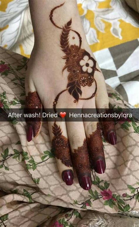 Pin By Rahila Ali On Henna Mehndi Designs For Fingers Simple Mehndi