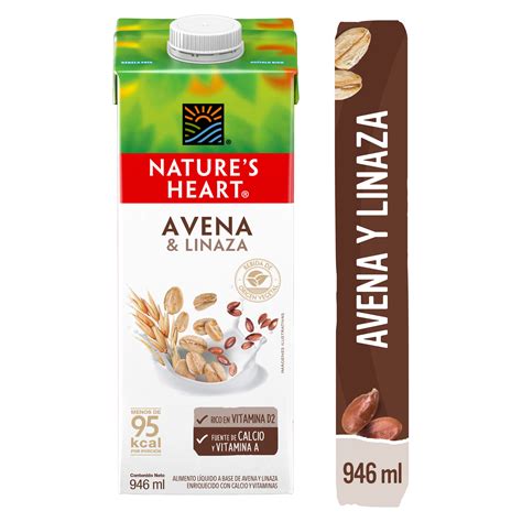 Comprar Bebida De Avena Y Linaza Natures Heart® Tetrapak Sin Azúcar