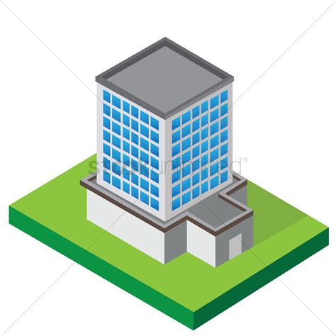 Commercial Building Vector At Collection Of