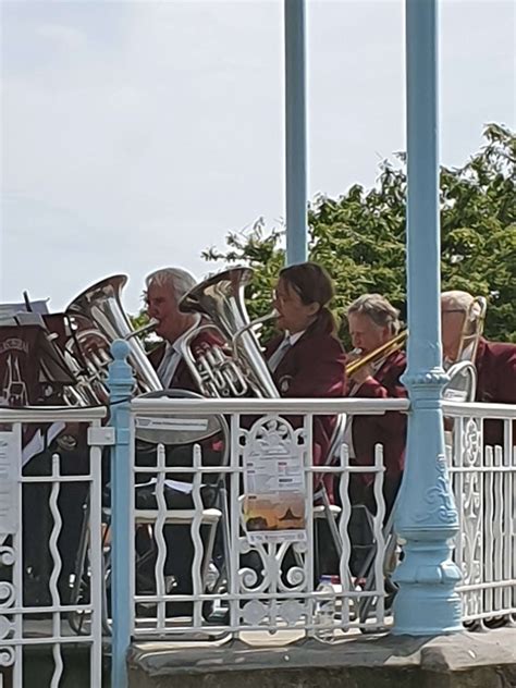 East Peckham Silver Band, Folkestone Bandstand, 15 September 2024