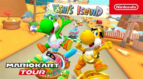 Mario Kart Tour “Yoshi Tour” Adds Yoshi’s Island Stage And Playable ...