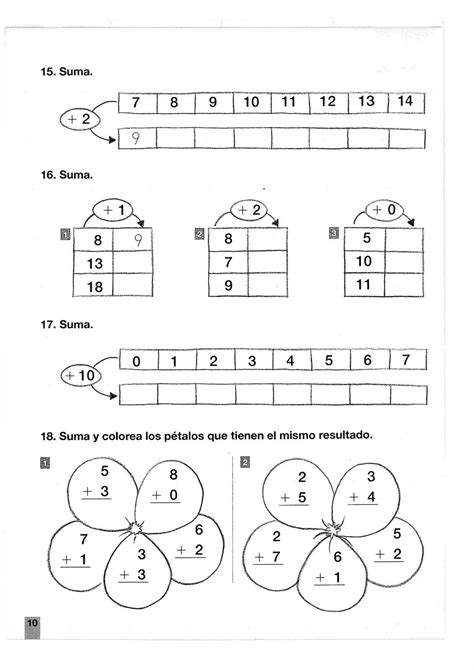 Actividades Con Números Del 1 Al 10 Imagui