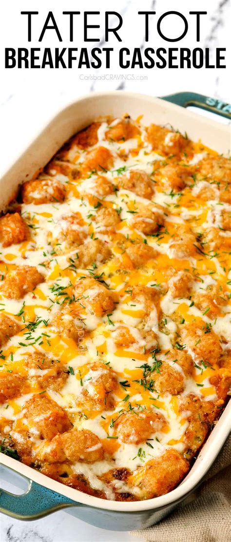 Recipe For Tater Tot Sausage Breakfast Casserole Bryont Blog