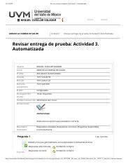 Revisar Entrega De Prueba Actividad Automatizada Pdf