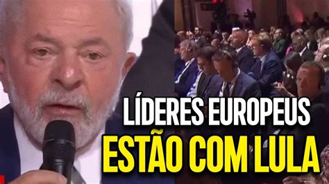 Lula Emociona L Deres Mundiais Em Paris Aplaudido De P Youtube