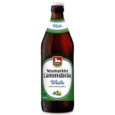 Lammsbräu Weisse Bio 10 x 0 5l Viel Durst