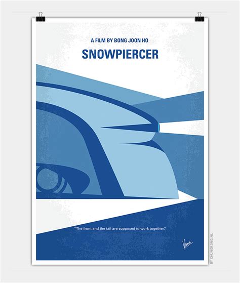 No767 My Snowpiercer minimal movie poster | CHUNGKONG