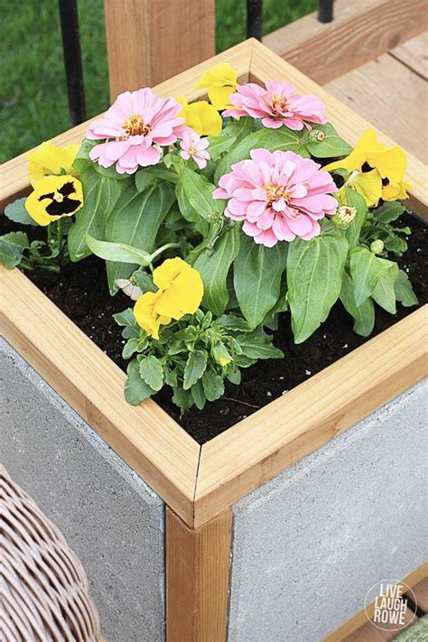 Diy Paver Planter Box Great Do It Yourself Planter Box To Display