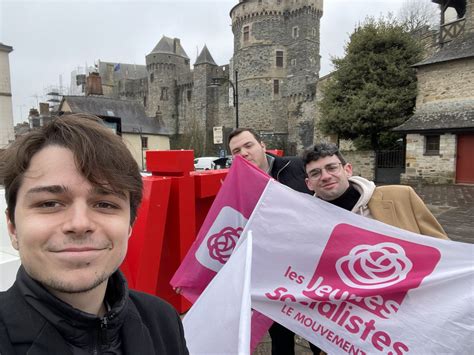 Les Jeunes Socialistes Ille et Vilaine on Twitter À Vitré ce matin