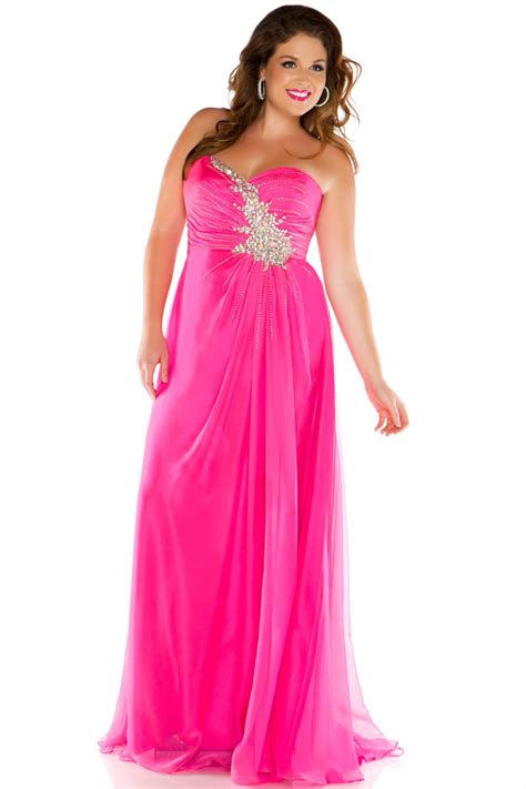 Robe De Bal De Promo Rose Bonbon Bustier Coeur Tencel Strass Persun Fr