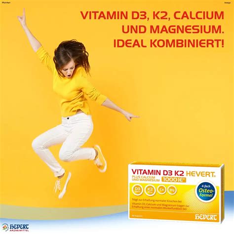 Vitamin D K Hevert Plus Calcium Und Magnesium Ie