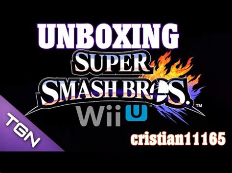 SUPER SMASH BROS FOR Wii U UNBOXING NUEVAS SERIES Español HD