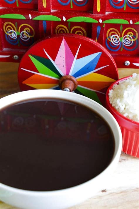 Traditional Costa Rican Sopa Negra Pura Vida Moms