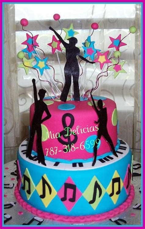 Mia Delicias MiaDelicias Pastel De Discoteca Torta Para Fiesta