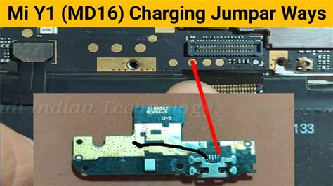 Mi Redmi Y1 MD16 Fake Charging Jumpar Ways Solution By Hindi Indian