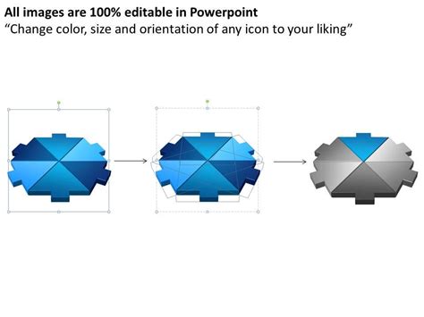 Arrows Circular Diagram Pointing Inwards Chart Presentation