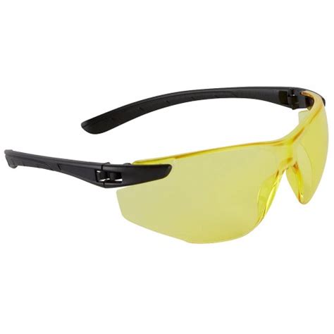 Portwest Ultra Spectacles Safety Glasses Lightweight Flexible Metal