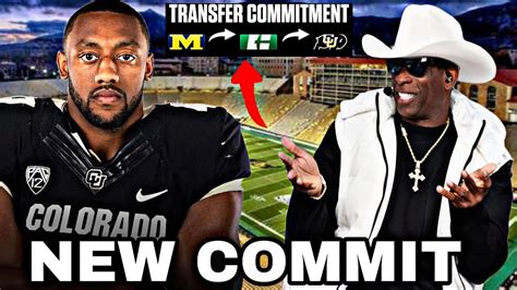 ⛔️ Breaking News Colorado Buffaloes Lands Lb Nikhai Hill Green From