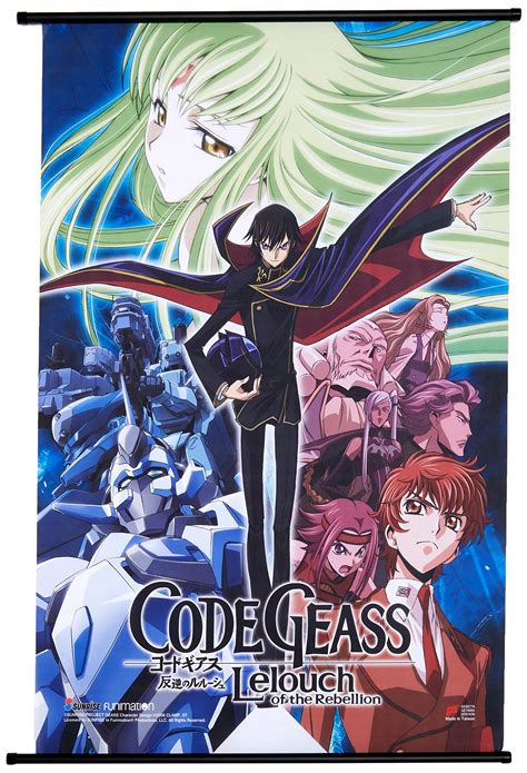 Buy Code Geass Wall Scroll One Size Multi Online At Desertcartindia