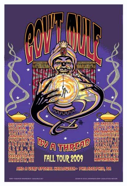 Gov T Mule Fall Tour 09 Johannsen PosterDrops