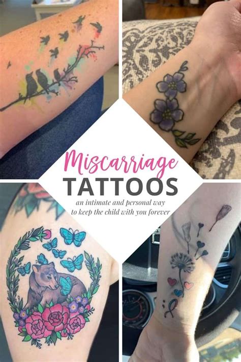 Miscarriage Tattoos Meaningful Ideas From Miscarriage Moms