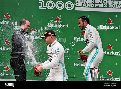 Mercedes Amg F1 Celebrates His Position On Podium Marcus Dudley Hi Res