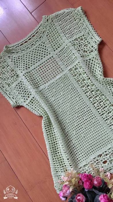 Blusa Estilosa Linda Tecendo Artes Em Crochet Bloglovin