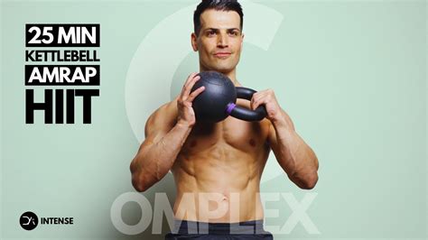 Min Full Body Kettlebell Hiit Workout Complex Sets Amrap