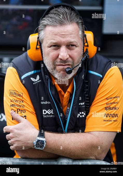 Melbourne Australia 31st Mar 2023 Zak Brown Usa Mclaren F1 Team