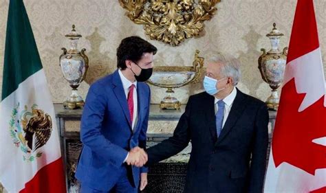 AMLO y Trudeau inician reunión bilateral somos naciones hermanas